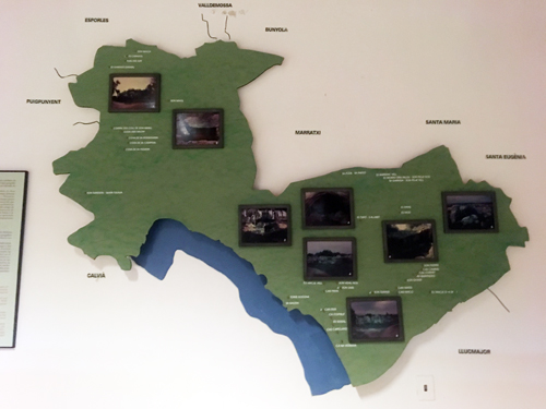 パルマ古代遺跡地図